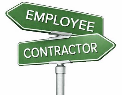 Employee or Contractor Sign