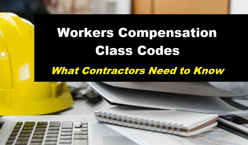 Class Codes Workers Comp